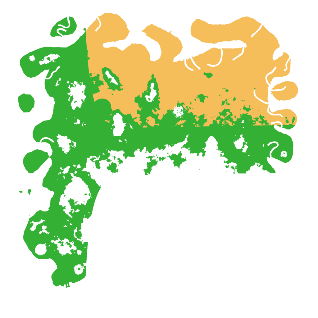 Biome Rust Map: Procedural Map, Size: 5000, Seed: 154594643