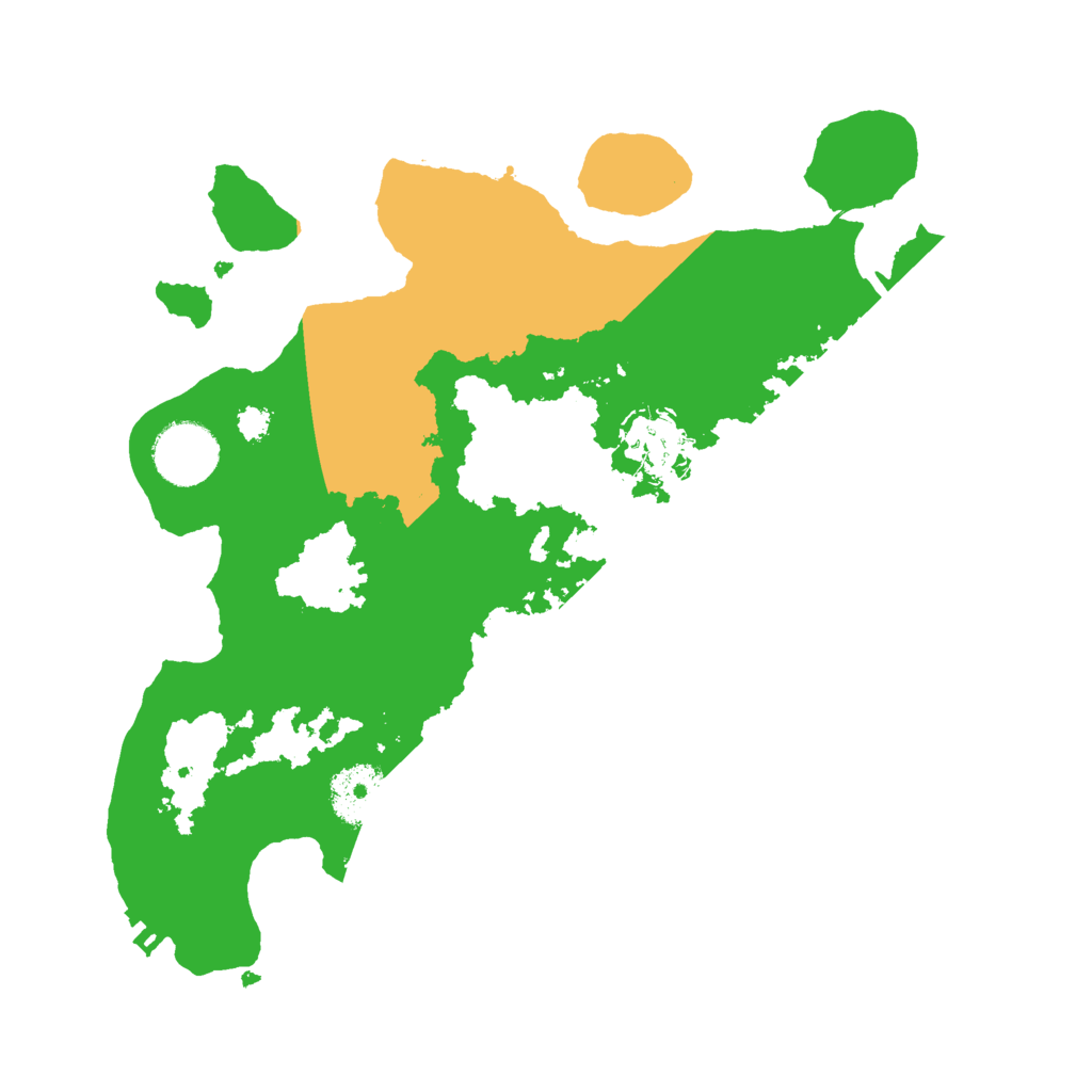 Biome Rust Map: Procedural Map, Size: 3000, Seed: 22010