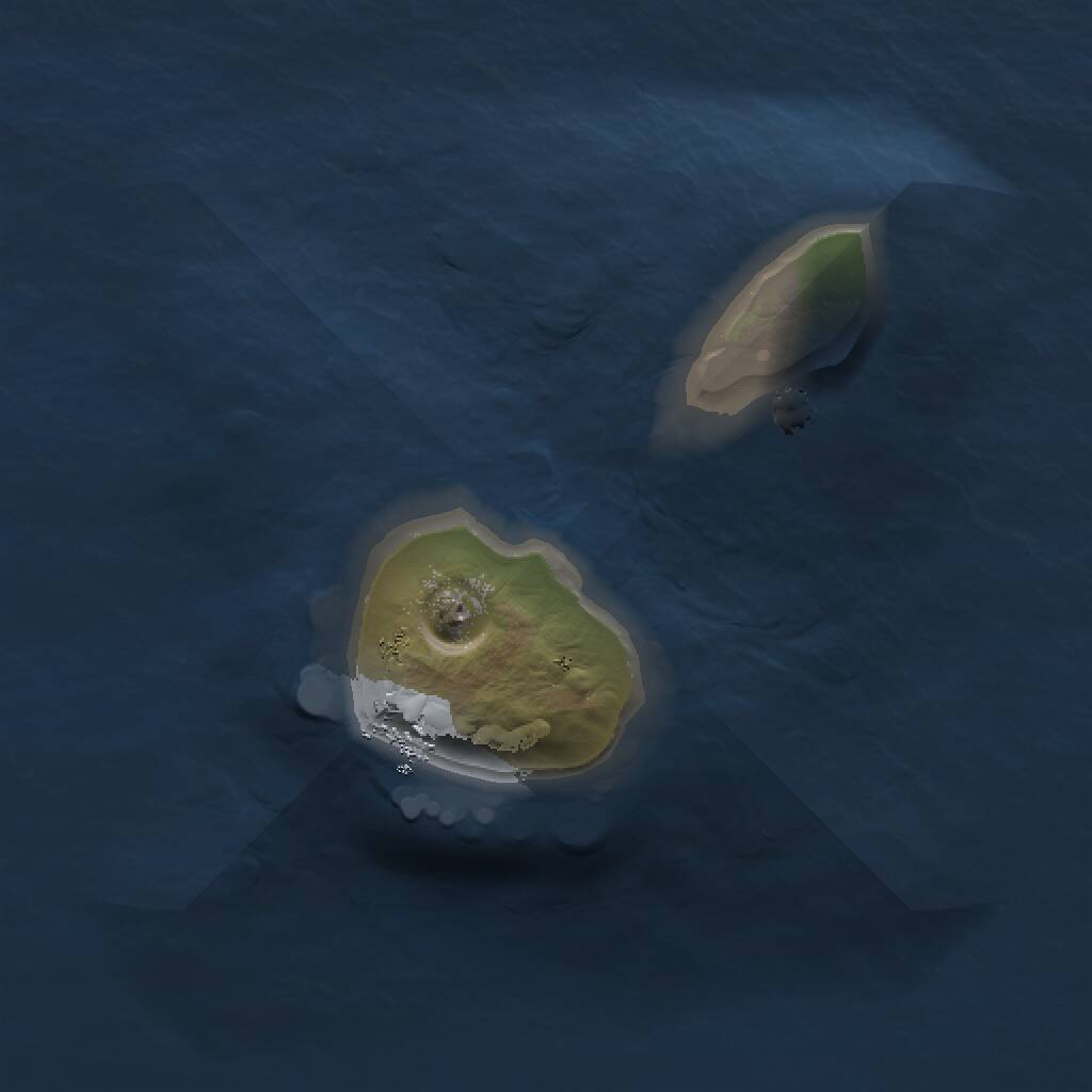 Rust Map: Procedural Map, Size: 1000, Seed: 19100648, 1 Monuments