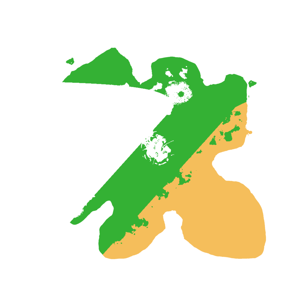 Biome Rust Map: Procedural Map, Size: 2043, Seed: 236547