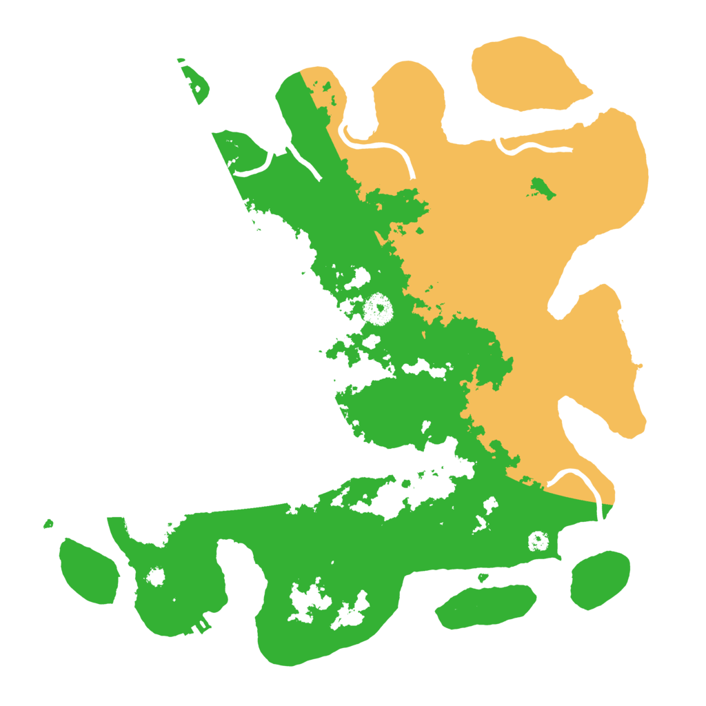 Biome Rust Map: Procedural Map, Size: 3500, Seed: 1872733944