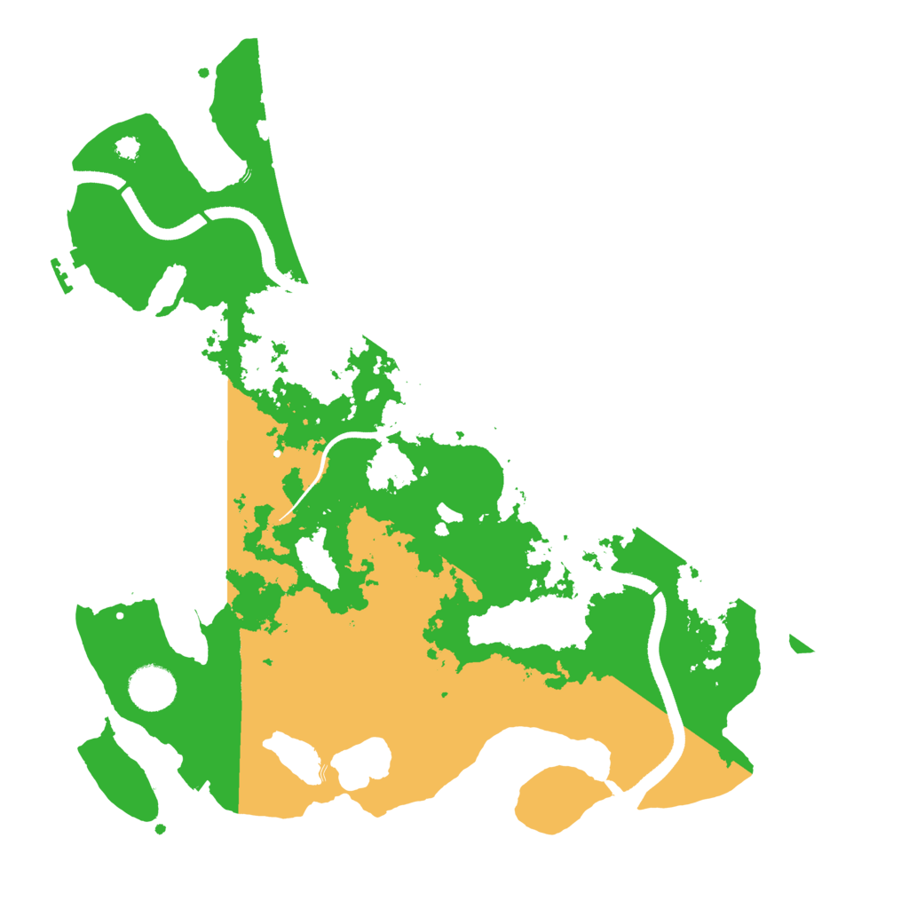 Biome Rust Map: Procedural Map, Size: 3500, Seed: 1398883314