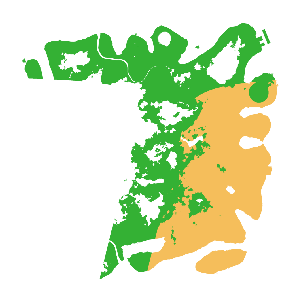 Biome Rust Map: Procedural Map, Size: 4000, Seed: 1773412646