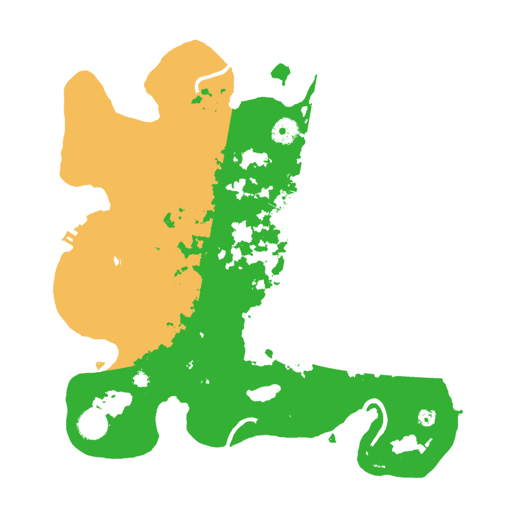 Biome Rust Map: Procedural Map, Size: 3000, Seed: 32004