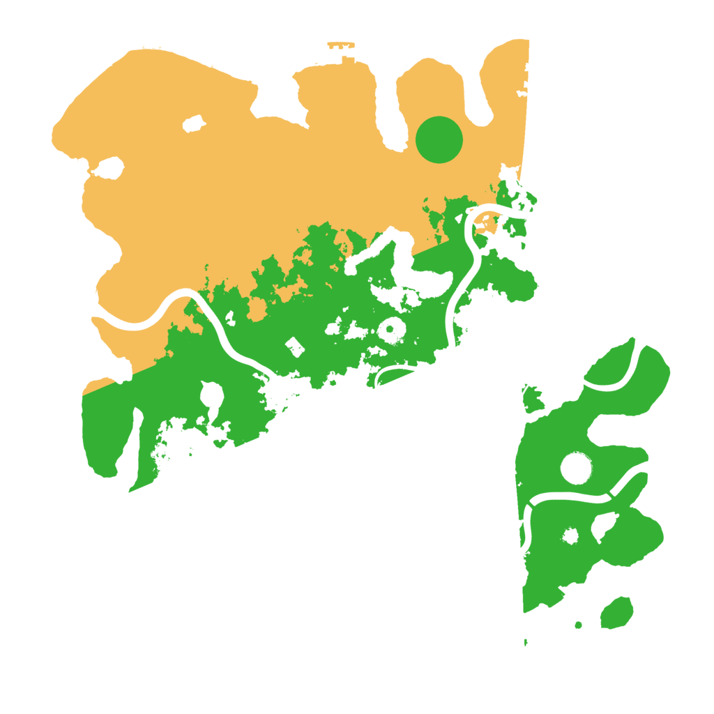 Biome Rust Map: Procedural Map, Size: 4000, Seed: 393532308