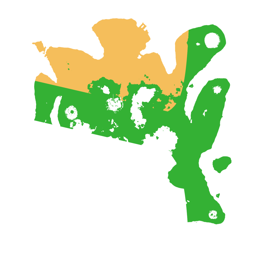 Biome Rust Map: Procedural Map, Size: 3000, Seed: 666489758