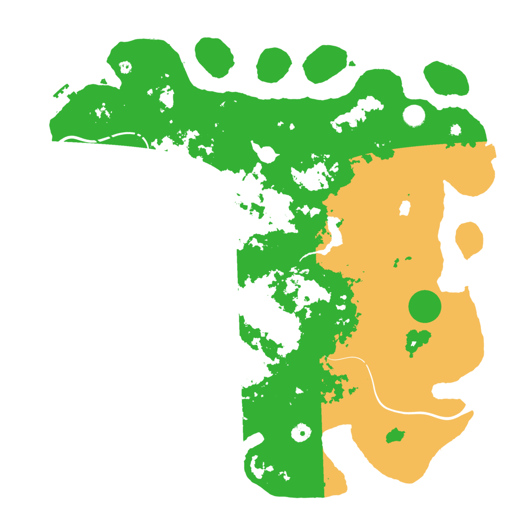 Biome Rust Map: Procedural Map, Size: 4250, Seed: 554341191