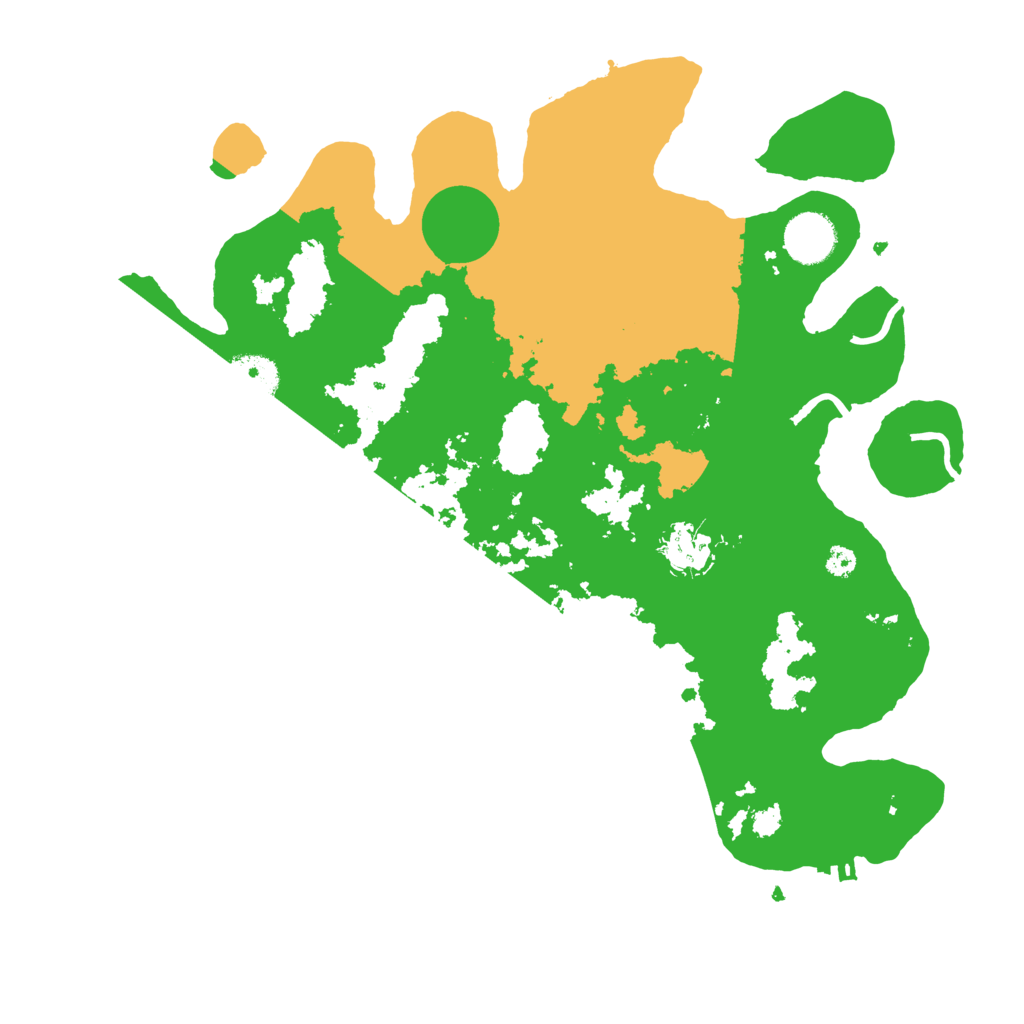 Biome Rust Map: Procedural Map, Size: 3500, Seed: 1852295586