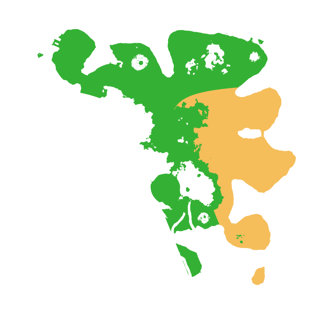 Biome Rust Map: Procedural Map, Size: 3000, Seed: 14623