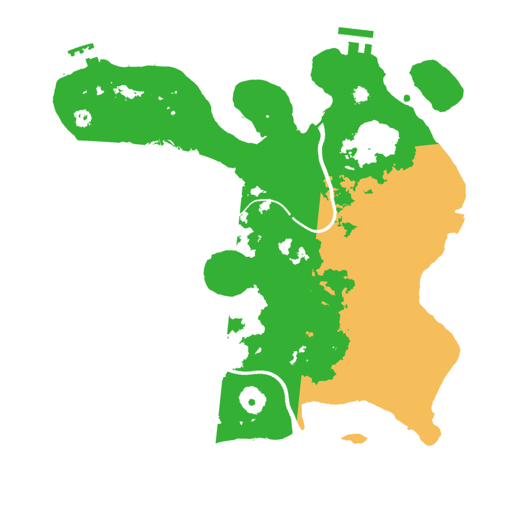Biome Rust Map: Procedural Map, Size: 3000, Seed: 974