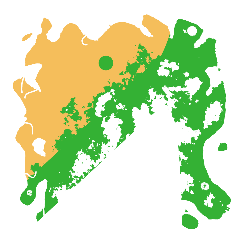 Biome Rust Map: Procedural Map, Size: 4500, Seed: 555198421