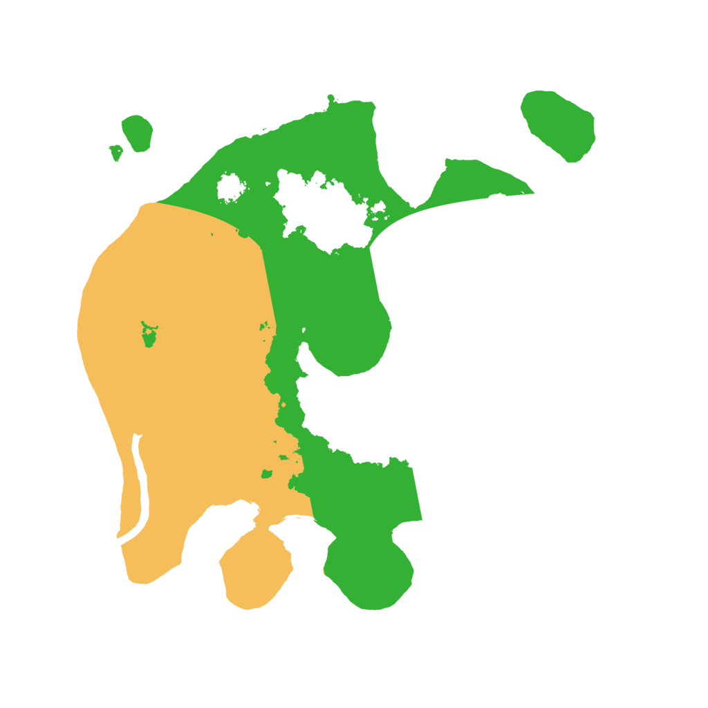 Biome Rust Map: Procedural Map, Size: 2300, Seed: 544696265