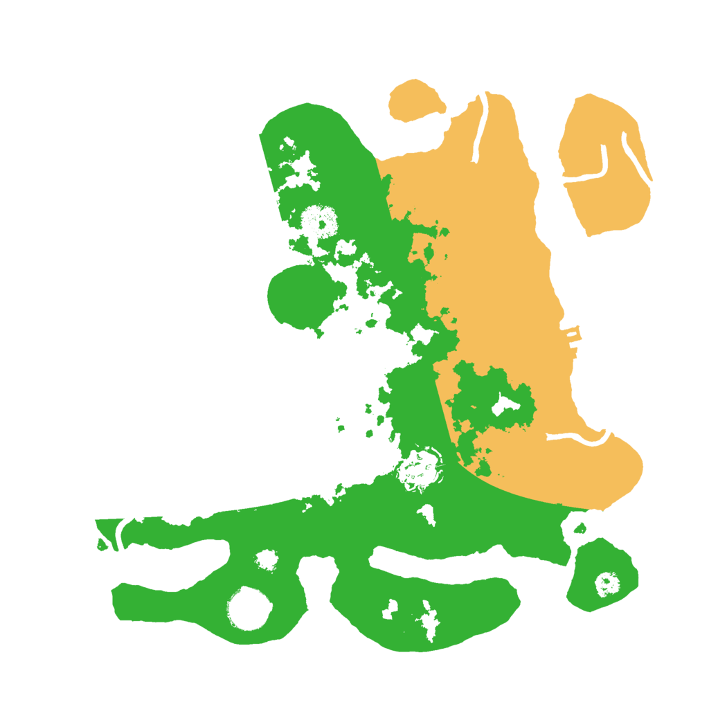 Biome Rust Map: Procedural Map, Size: 3000, Seed: 2053582339
