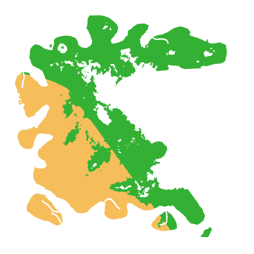 Biome Rust Map: Procedural Map, Size: 4000, Seed: 757142427