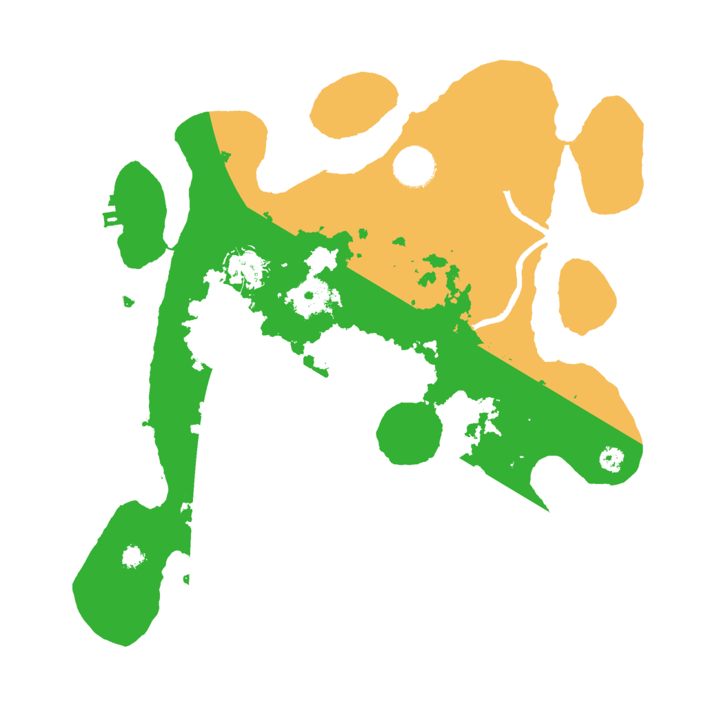 Biome Rust Map: Procedural Map, Size: 3000, Seed: 24871