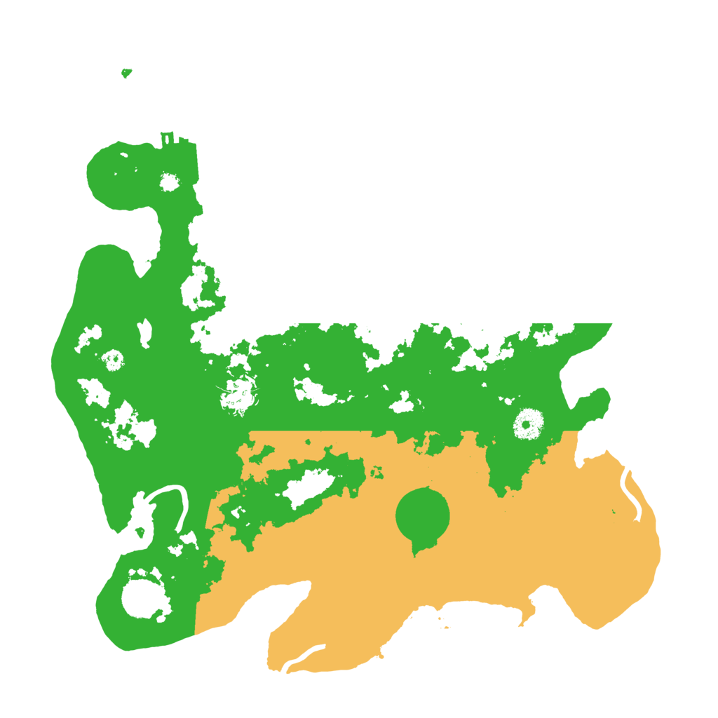 Biome Rust Map: Procedural Map, Size: 3500, Seed: 757939380