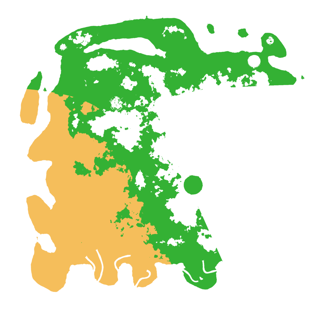 Biome Rust Map: Procedural Map, Size: 4500, Seed: 7656119