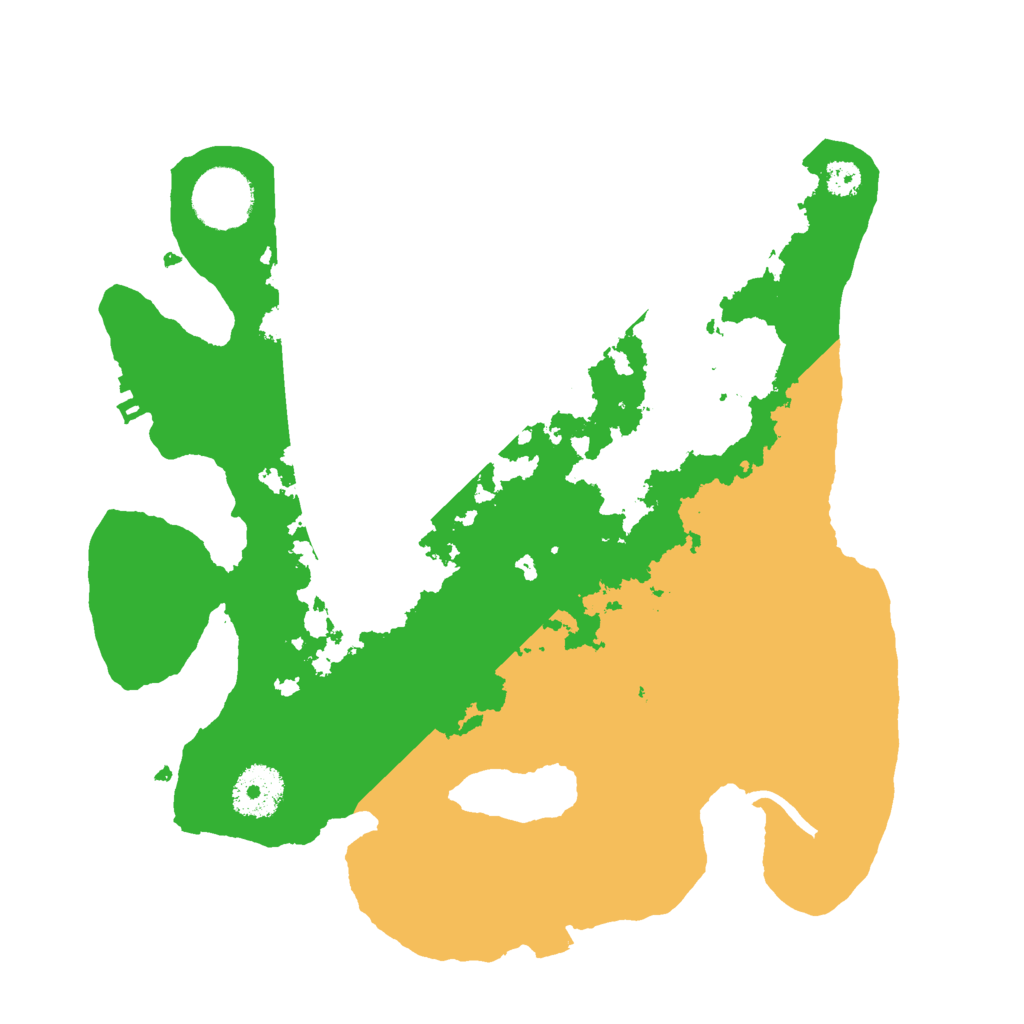 Biome Rust Map: Procedural Map, Size: 3000, Seed: 5276