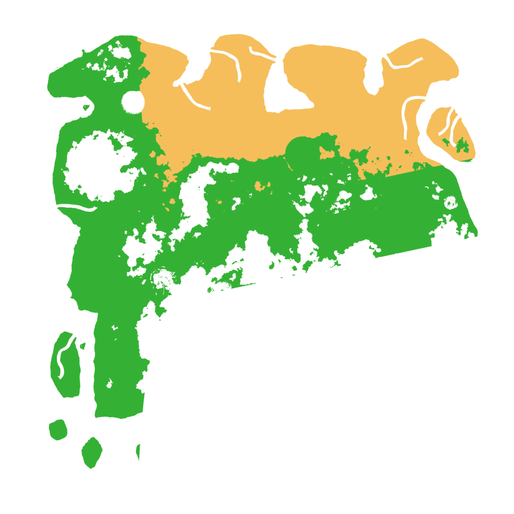 Biome Rust Map: Procedural Map, Size: 4000, Seed: 1492233560