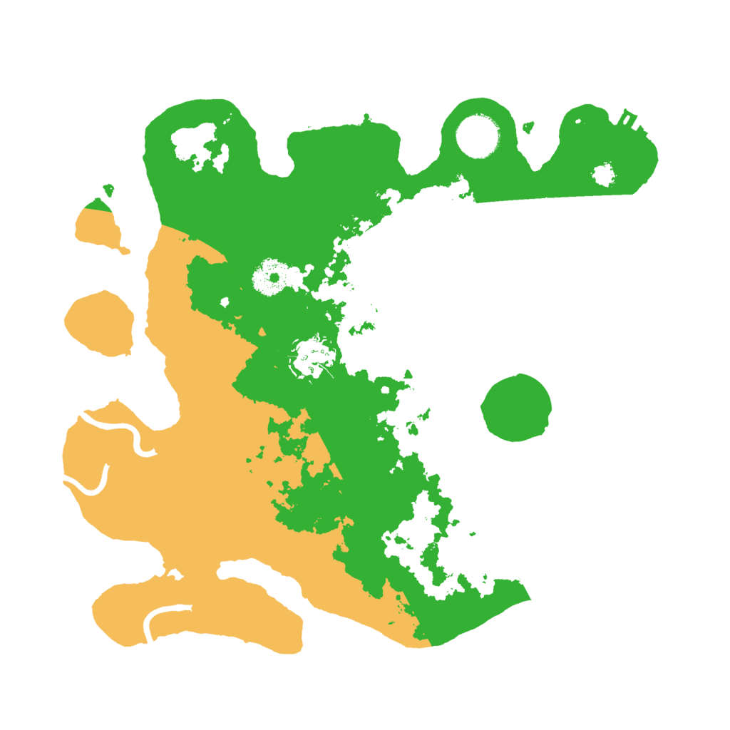 Biome Rust Map: Procedural Map, Size: 3000, Seed: 2057961675