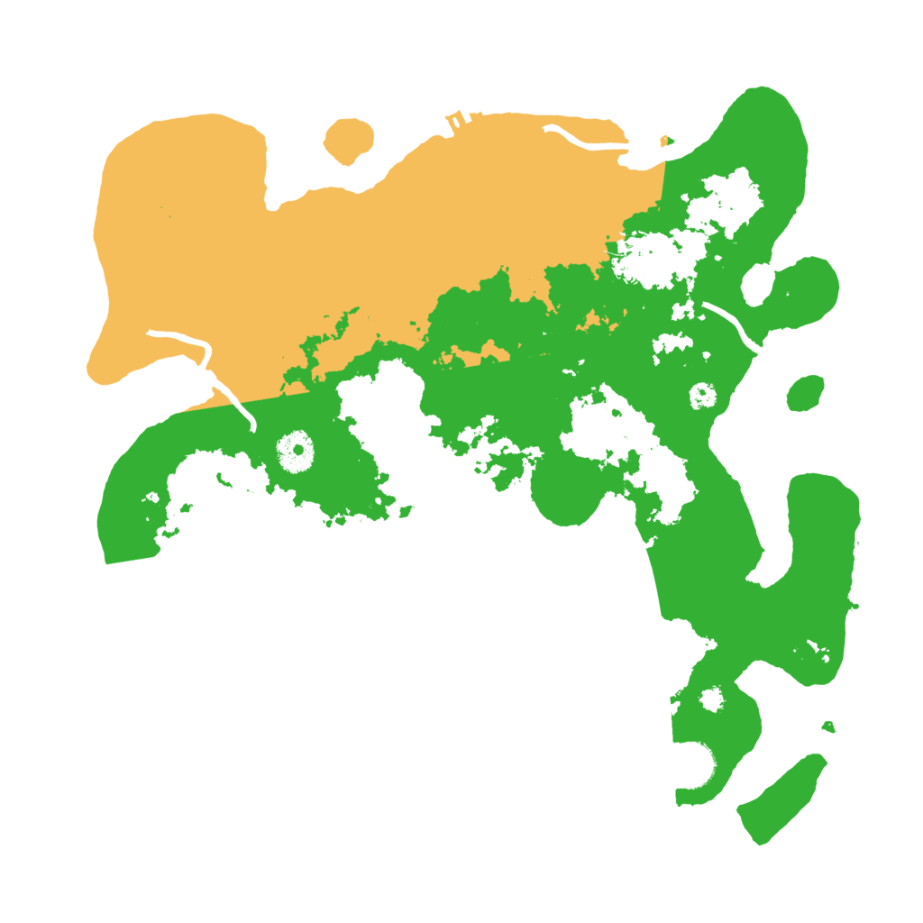 Biome Rust Map: Procedural Map, Size: 3500, Seed: 1548264402