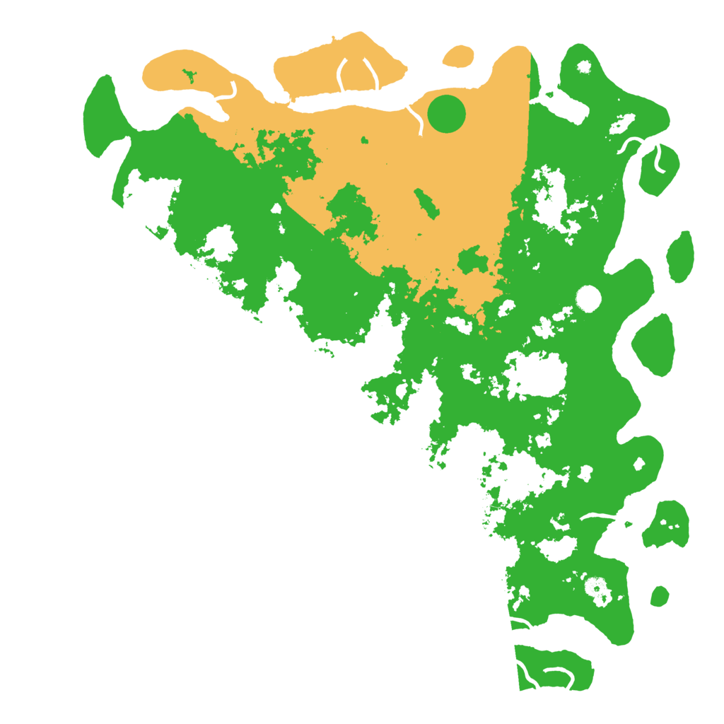 Biome Rust Map: Procedural Map, Size: 5000, Seed: 772548214