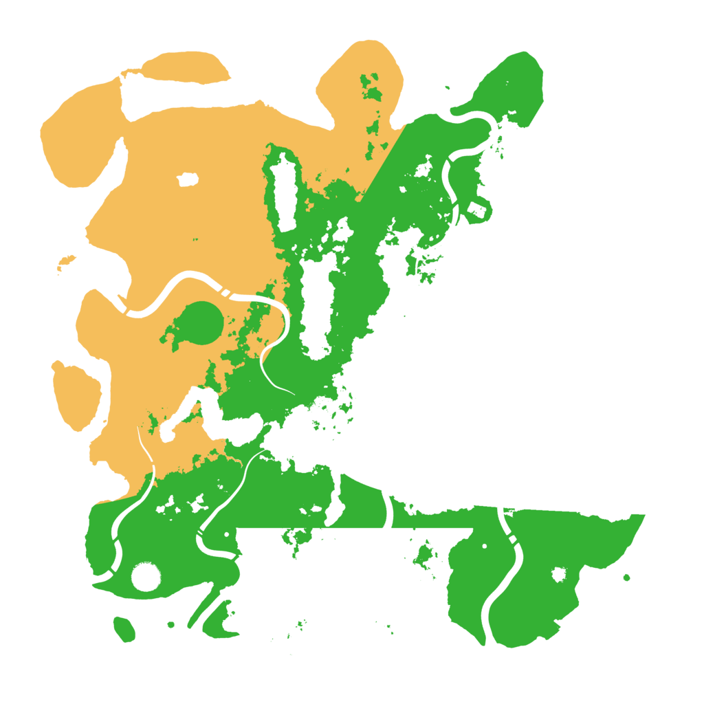 Biome Rust Map: Procedural Map, Size: 4250, Seed: 108317