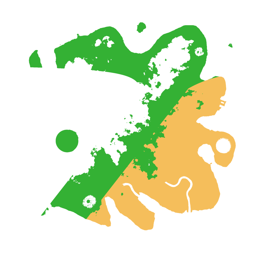 Biome Rust Map: Procedural Map, Size: 3000, Seed: 1264307629