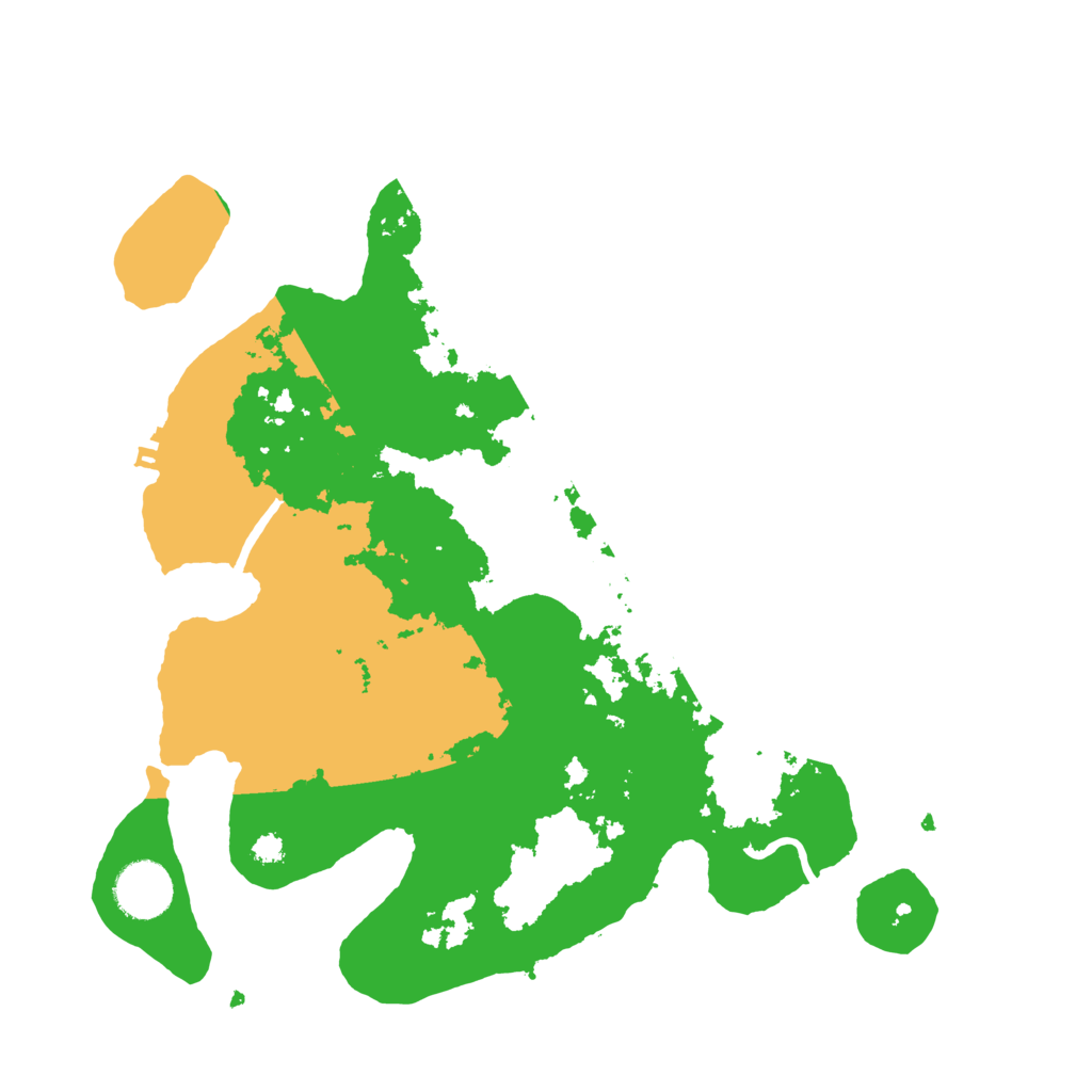 Biome Rust Map: Procedural Map, Size: 3300, Seed: 1535347092