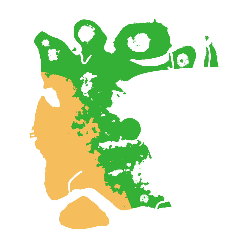 Biome Rust Map: Procedural Map, Size: 3000, Seed: 443035910