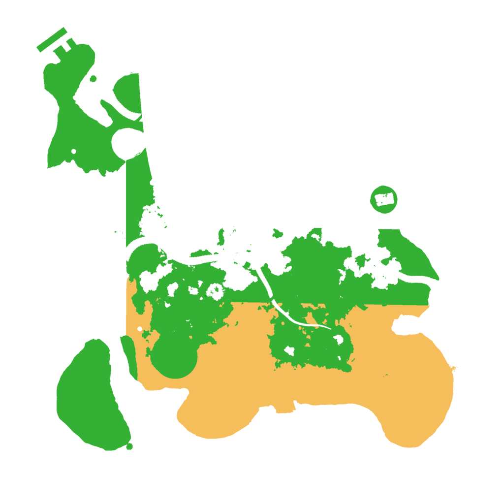 Biome Rust Map: Procedural Map, Size: 3000, Seed: 897689462