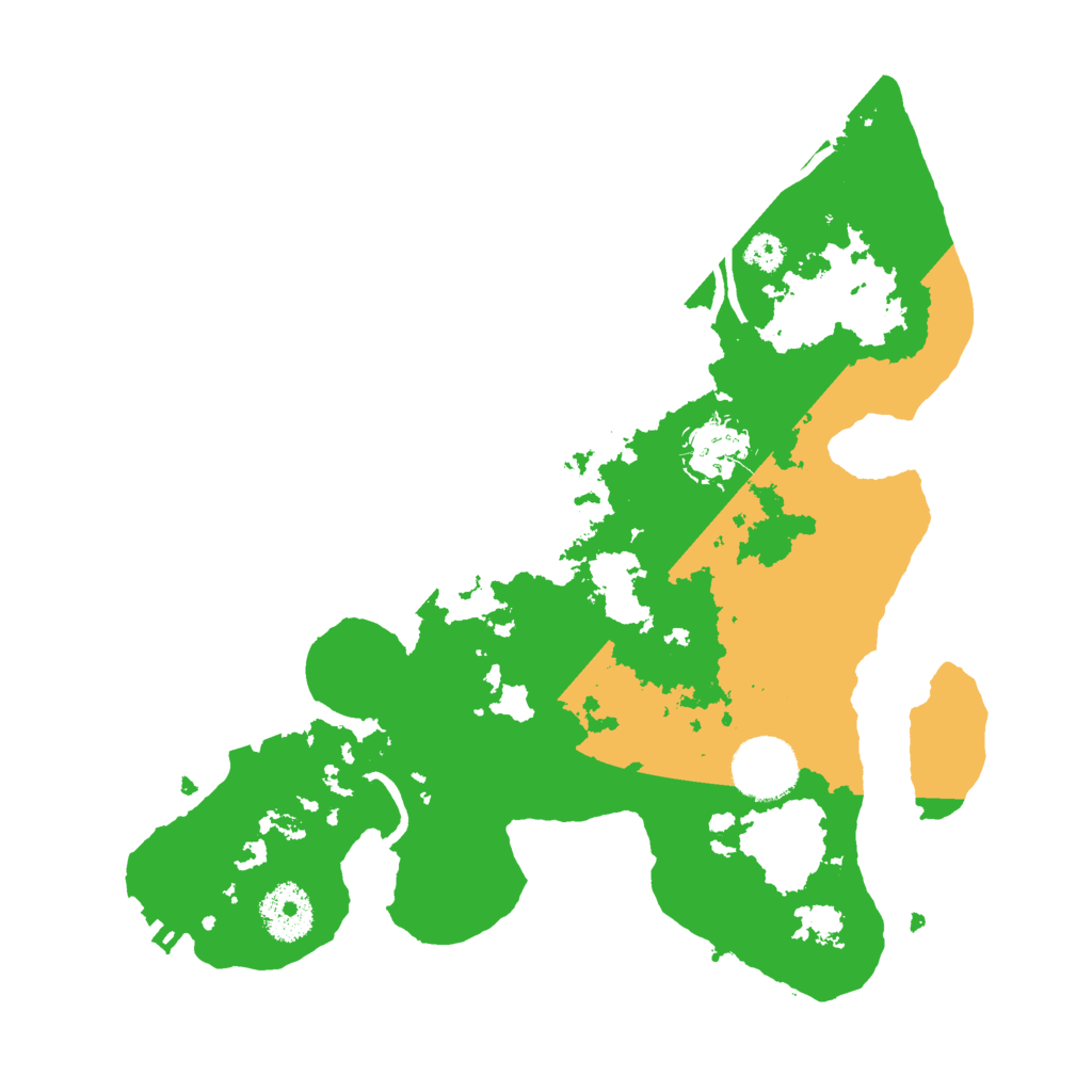 Biome Rust Map: Procedural Map, Size: 3000, Seed: 9211