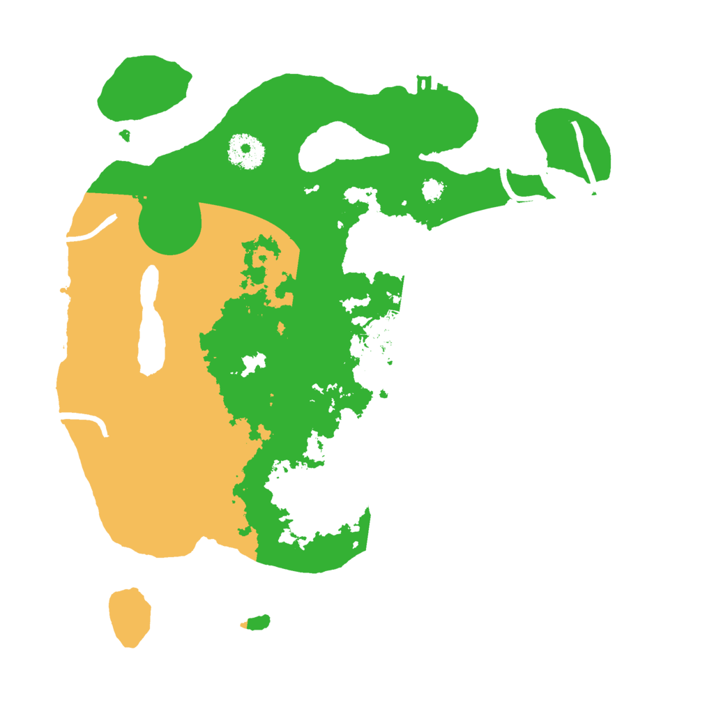 Biome Rust Map: Procedural Map, Size: 3000, Seed: 1583994920