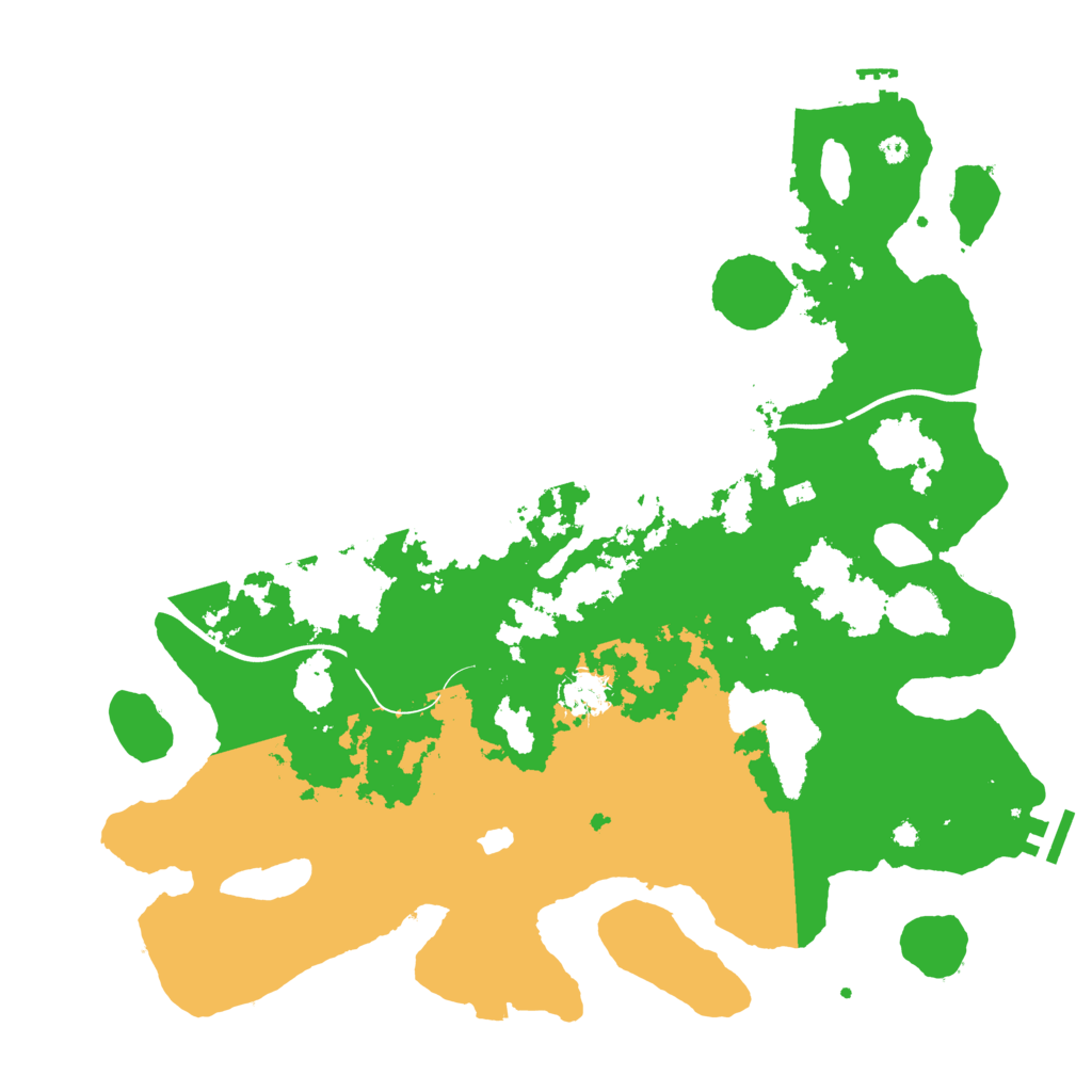 Biome Rust Map: Procedural Map, Size: 4000, Seed: 956781559