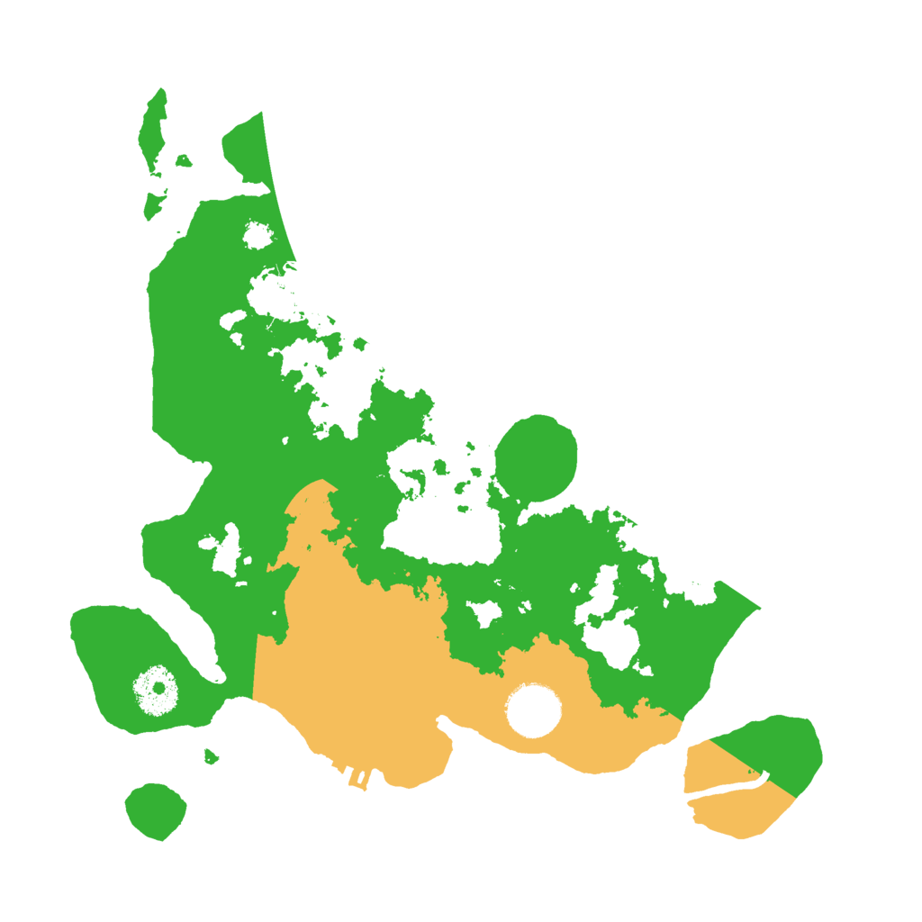 Biome Rust Map: Procedural Map, Size: 3000, Seed: 4737