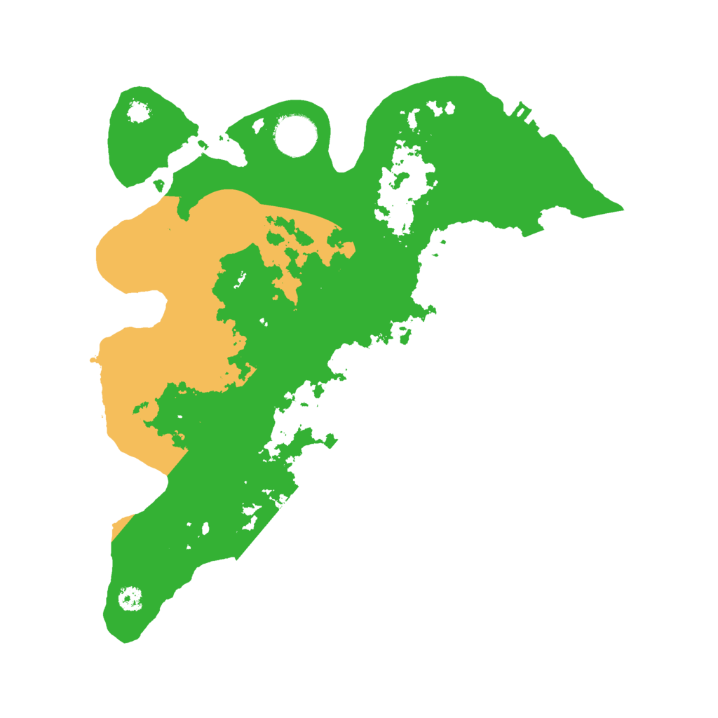 Biome Rust Map: Procedural Map, Size: 3000, Seed: 801110578