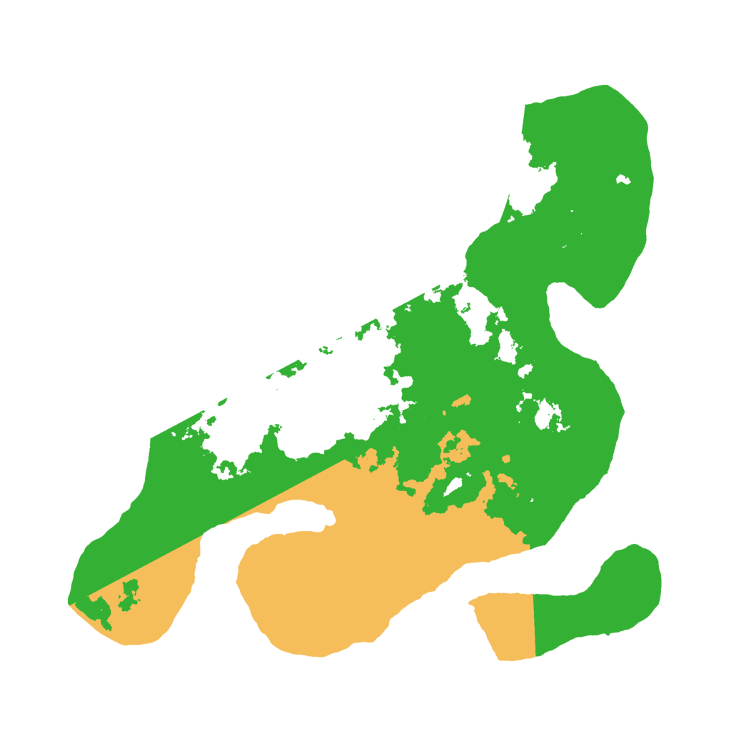 Biome Rust Map: Barren, Size: 2700, Seed: 400000