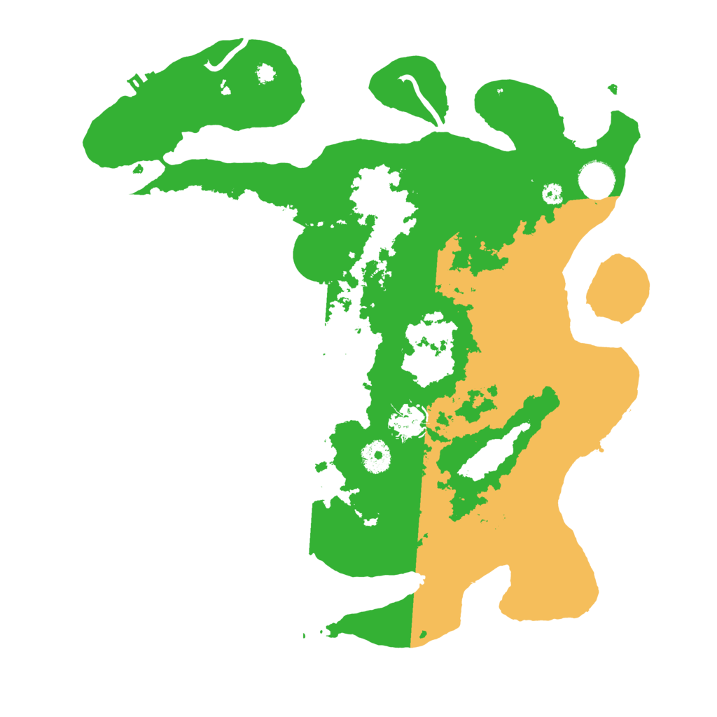 Biome Rust Map: Procedural Map, Size: 3500, Seed: 2653471