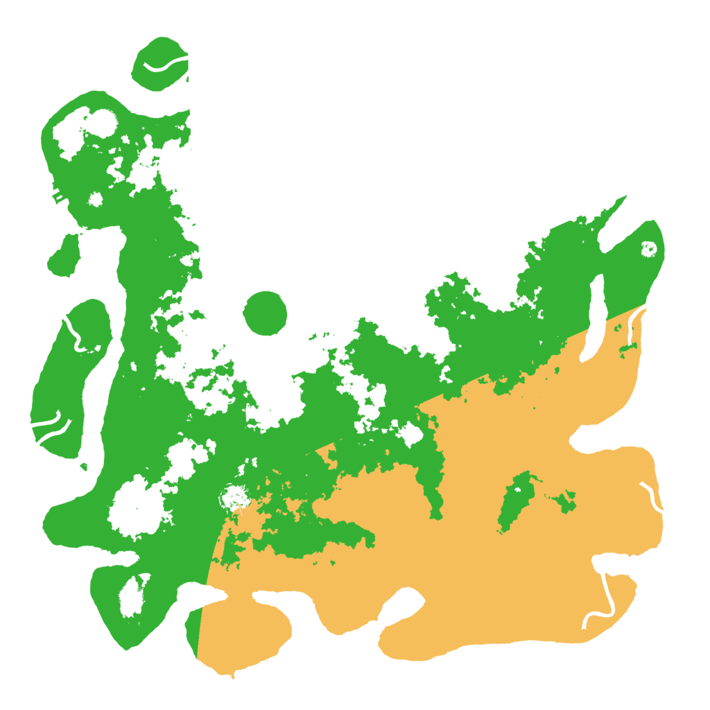 Biome Rust Map: Procedural Map, Size: 4500, Seed: 999332312
