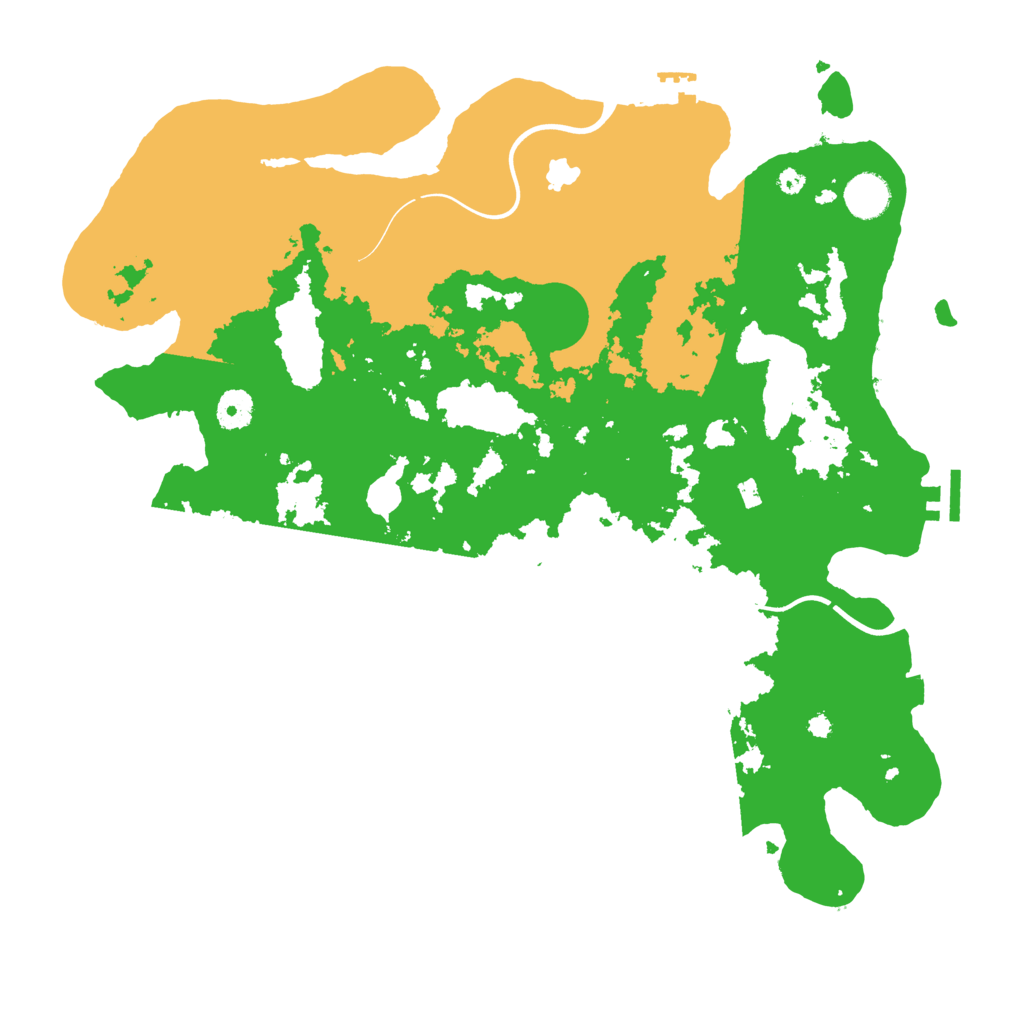 Biome Rust Map: Procedural Map, Size: 4000, Seed: 144226563