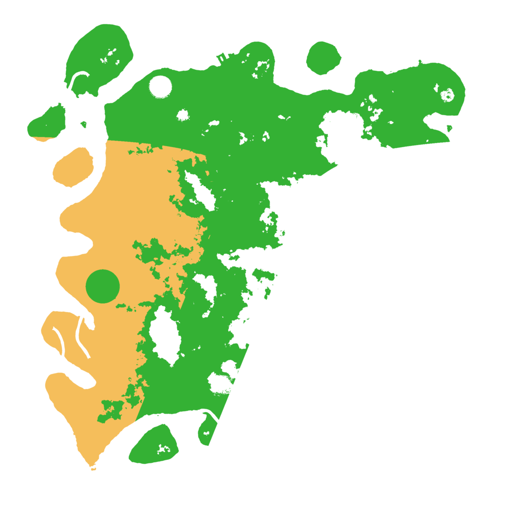 Biome Rust Map: Procedural Map, Size: 4000, Seed: 16411098