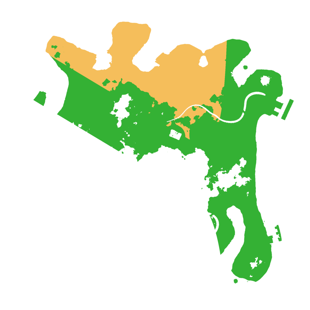Biome Rust Map: Procedural Map, Size: 2900, Seed: 19100648
