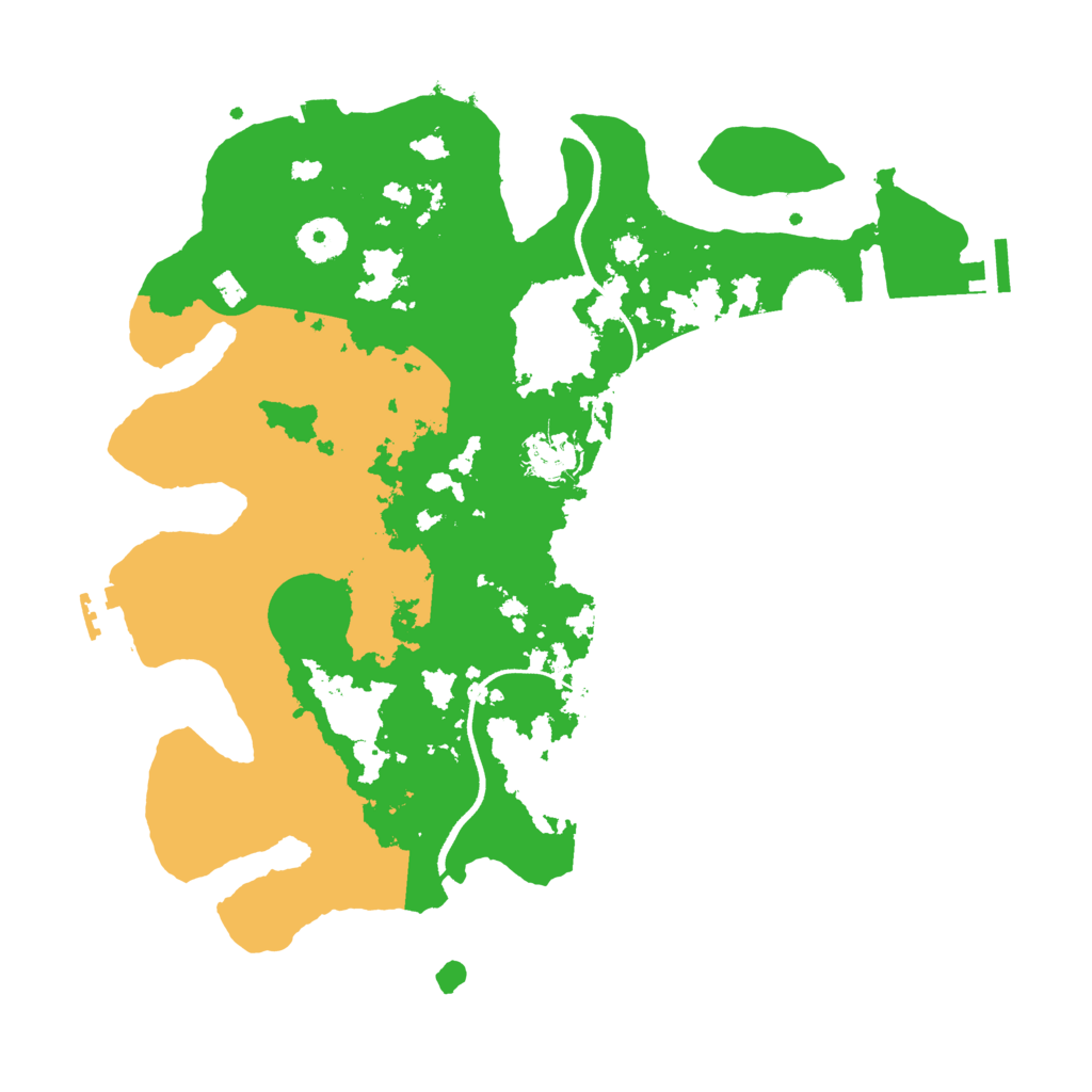 Biome Rust Map: Procedural Map, Size: 3500, Seed: 897755034