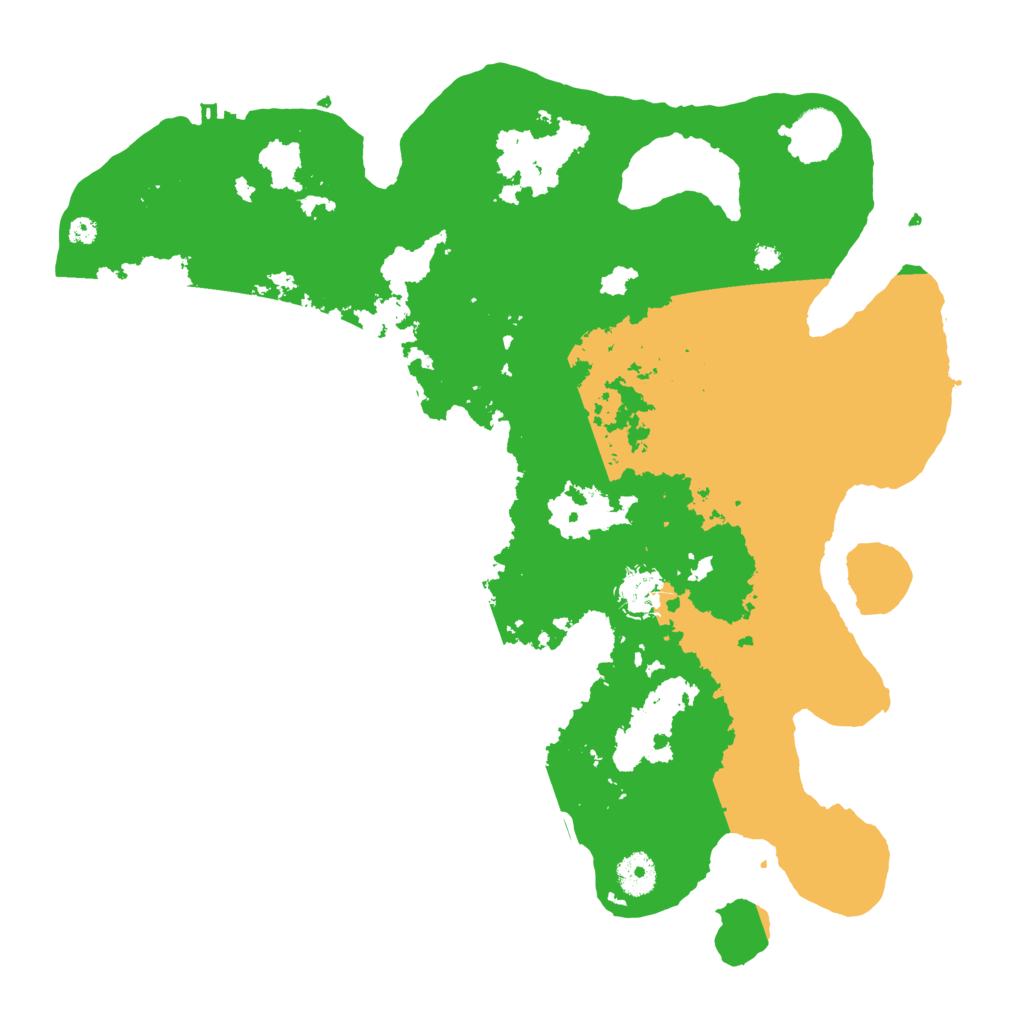 Biome Rust Map: Procedural Map, Size: 3800, Seed: 538545836