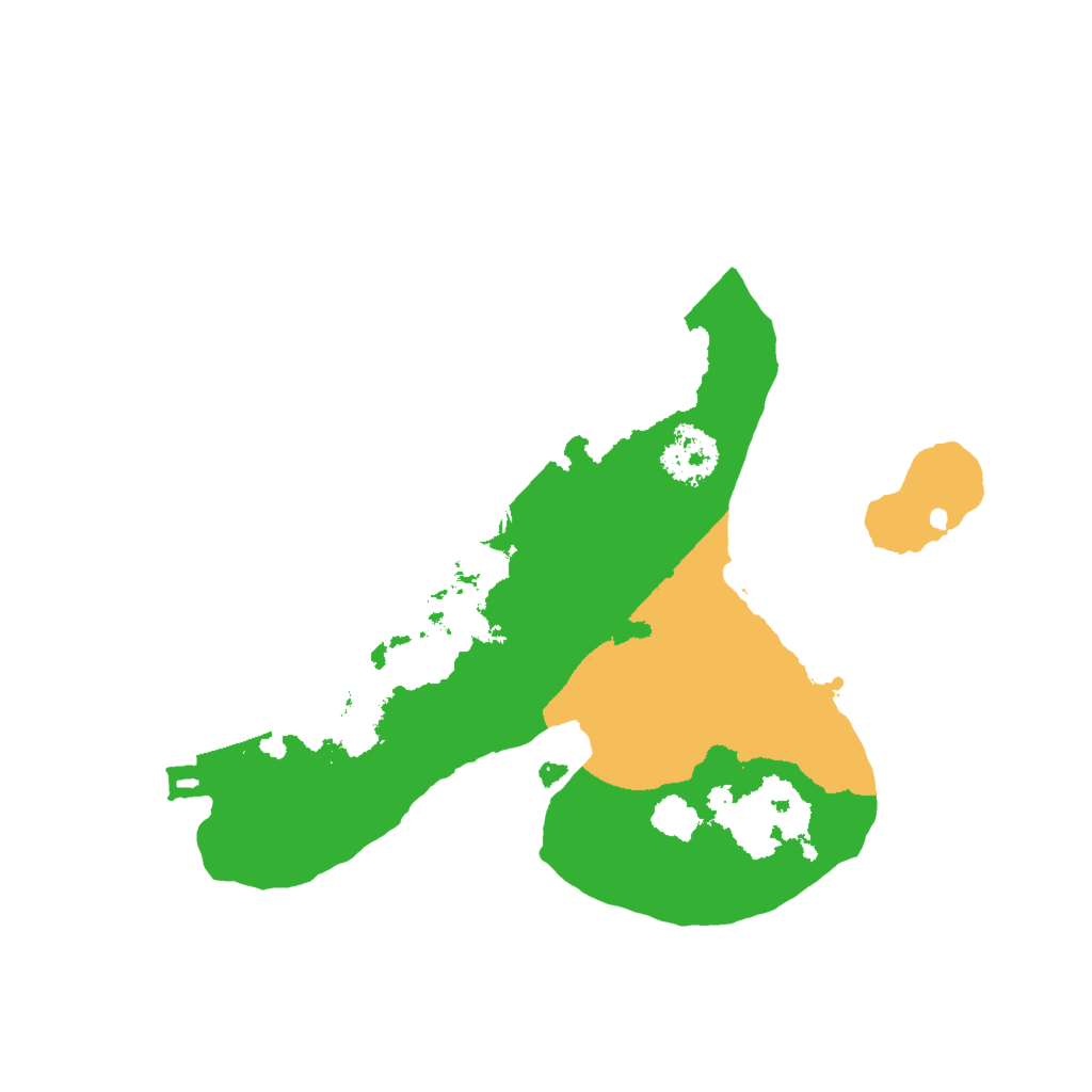Biome Rust Map: Procedural Map, Size: 2000, Seed: 589924748