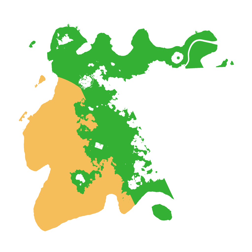 Biome Rust Map: Procedural Map, Size: 3312, Seed: 3441