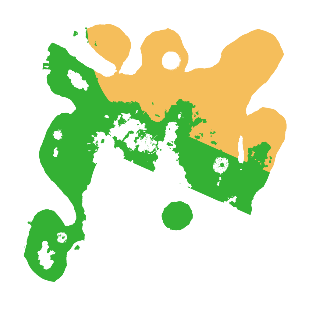 Biome Rust Map: Procedural Map, Size: 3000, Seed: 16178