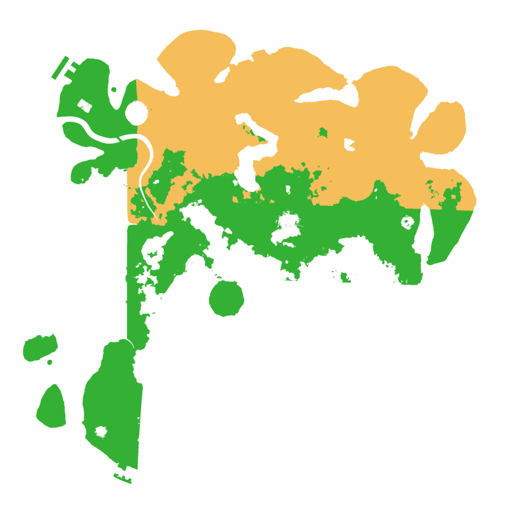 Biome Rust Map: Procedural Map, Size: 4000, Seed: 566874215