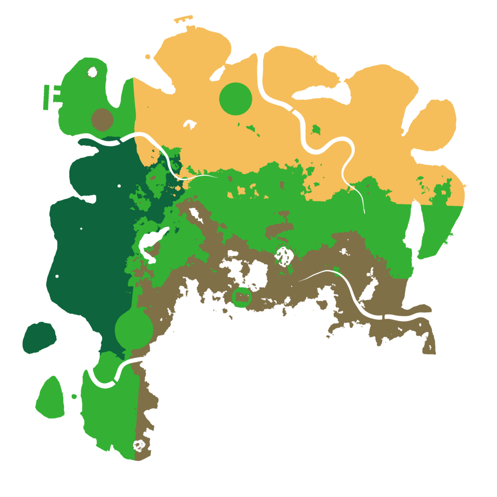 Biome Rust Map: Procedural Map, Size: 4000, Seed: 566874215