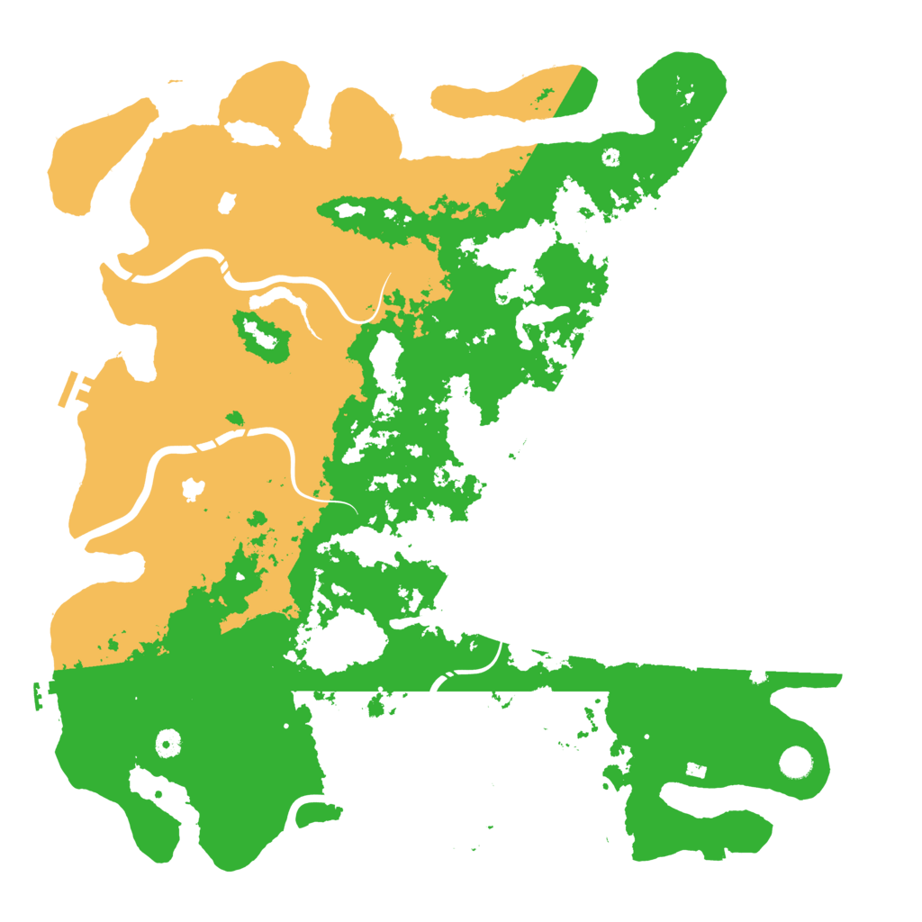 Biome Rust Map: Procedural Map, Size: 5000, Seed: 325012367